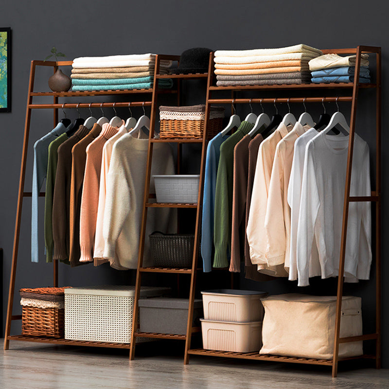 Rastrello in stile contemporaneo in bambù solido planimetro di design per soggiorno per soggiorno