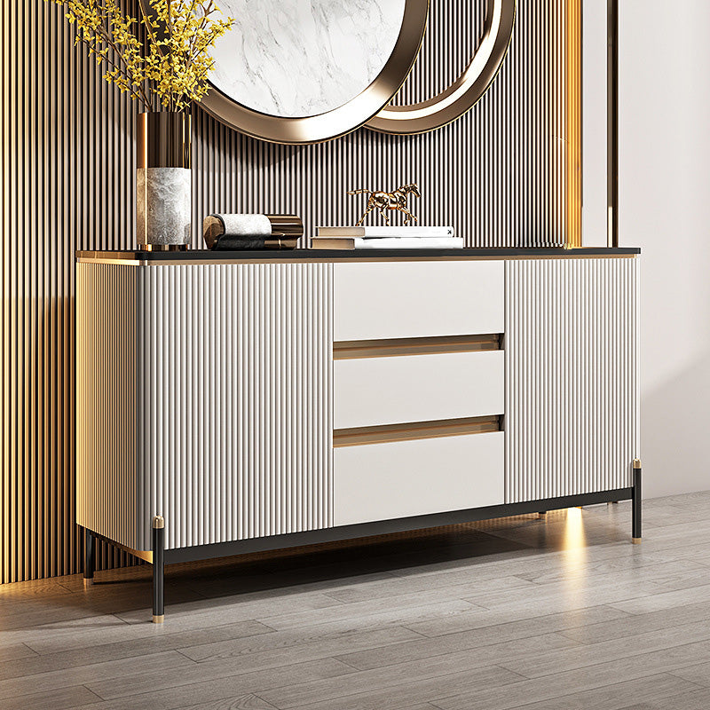 Mobili moderni sideboard buffet a 3 cassetti e sideboard a 2 porte