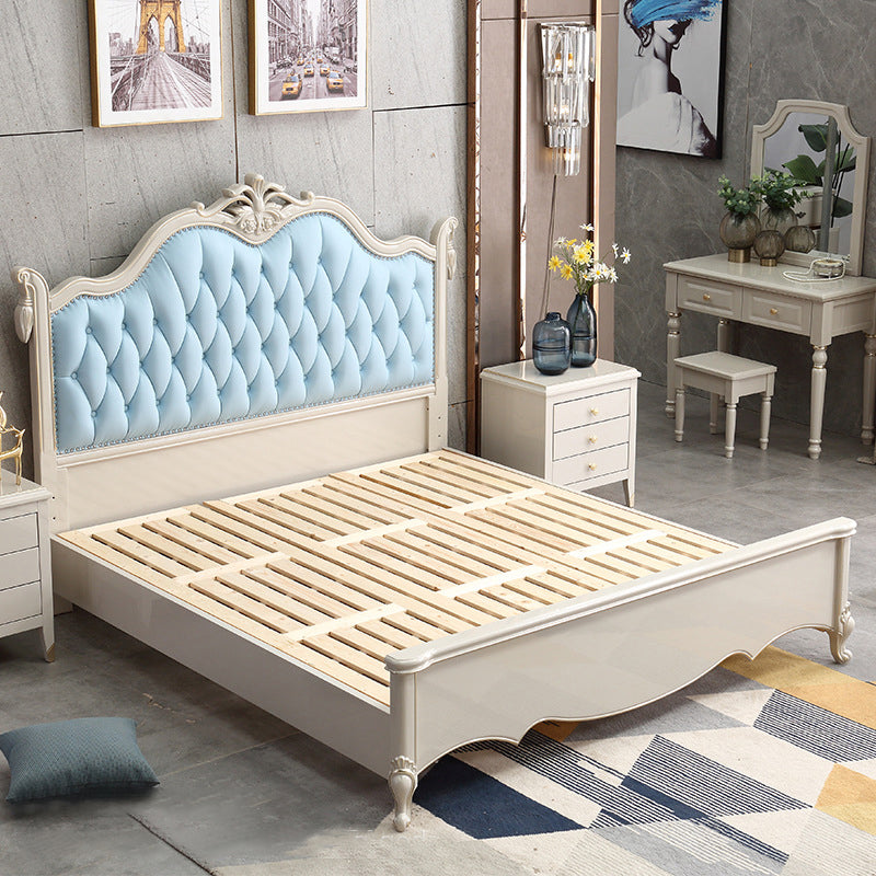 Farmo del letto di gomma standard vittoriano di 84,65 pollici con testiera imbottita