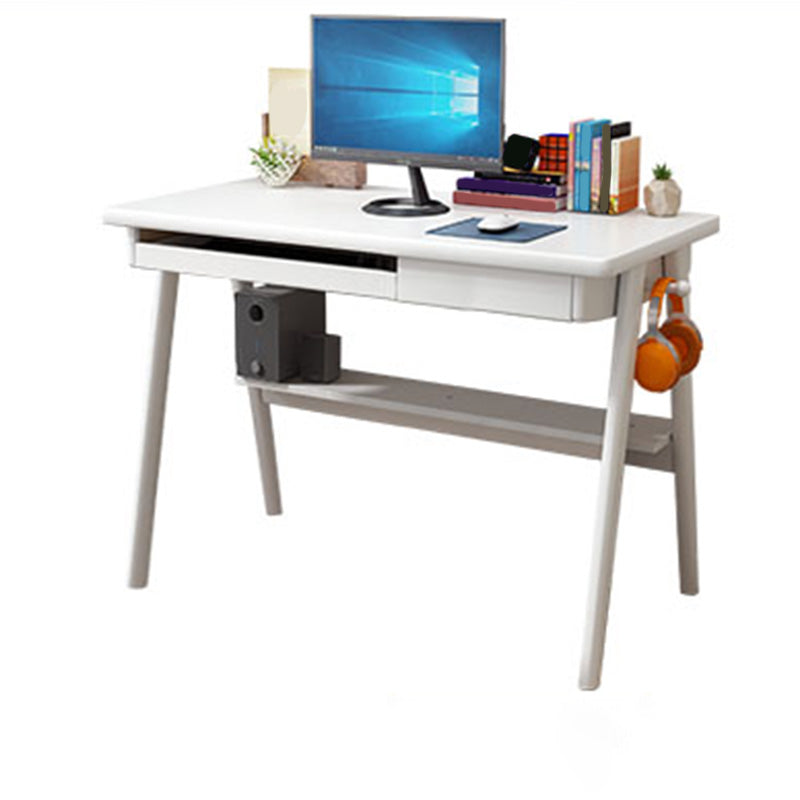 30 "h rechteckiger Computertisch Modern Office Desk in Matte Finish