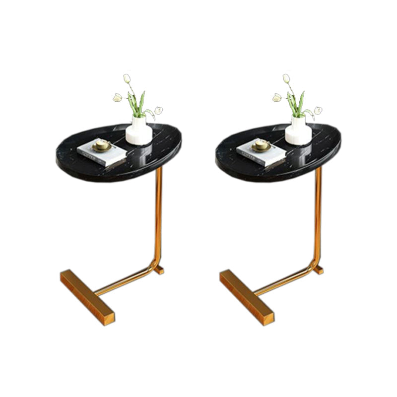 1 estante Mesa nocturna de madera contemporánea, 23.6 "de alto