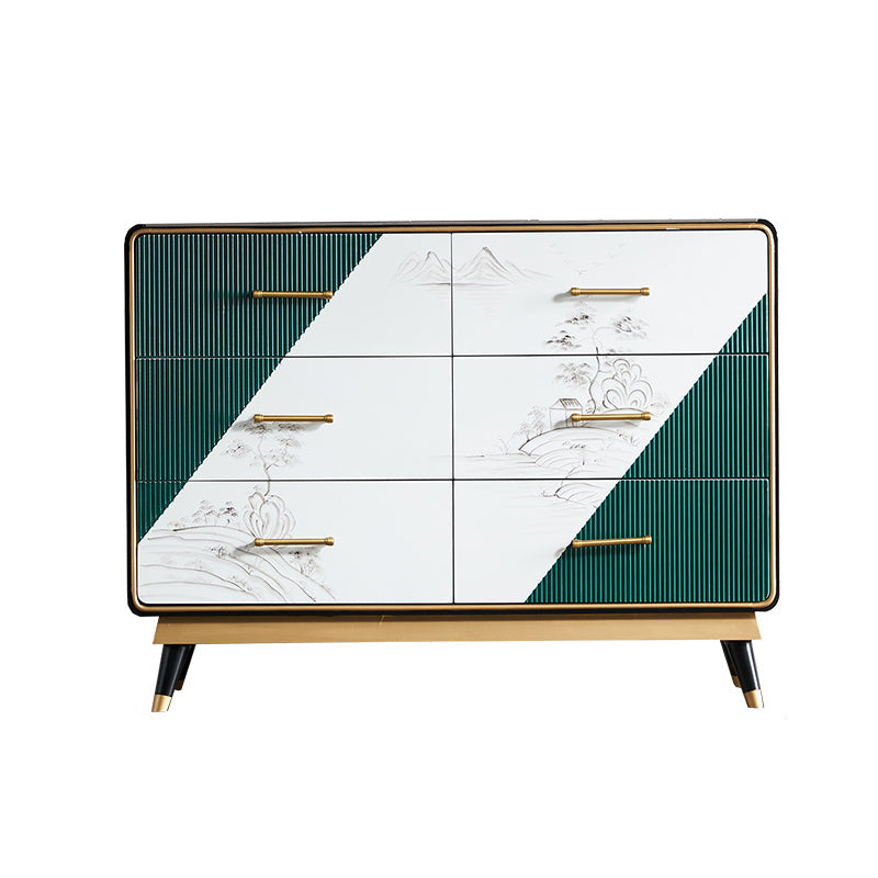 Stone Storage Chest Modern Storage Chest Dresser with 3/5/6 Drawers 6 Clearhalo 'Bedroom Furniture' 'Dressers & Chests' 'dressers_chests' 'furn' 'furn_dressers_chests' 'Furniture' 6090020