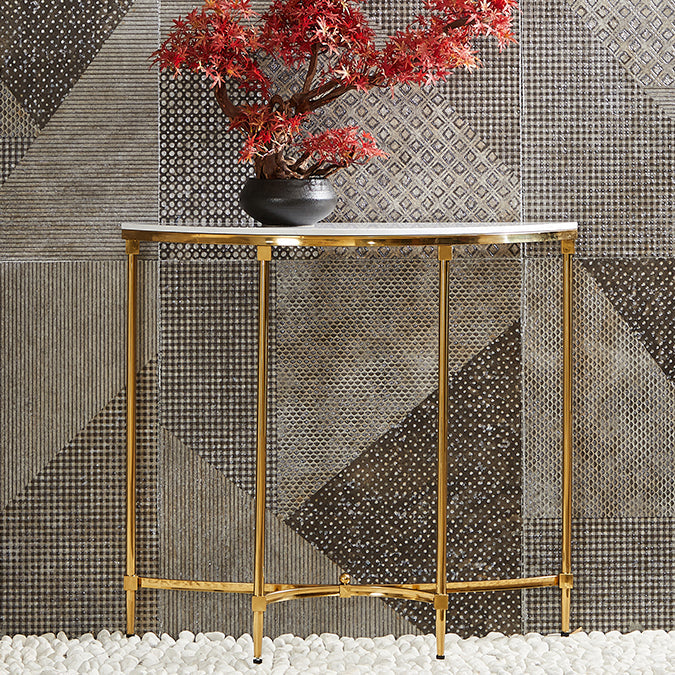 Mesa de acento de consola glamor