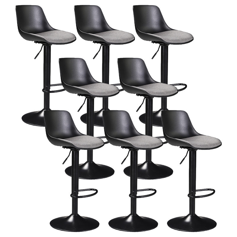 Sgabello da bar in metallo di altezza regolabile scandinava per interno