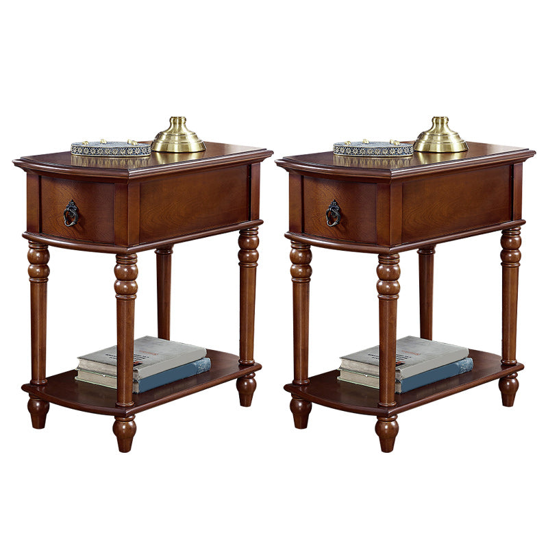 Mesa auxiliar de 4 patas de 22.8 "de altura