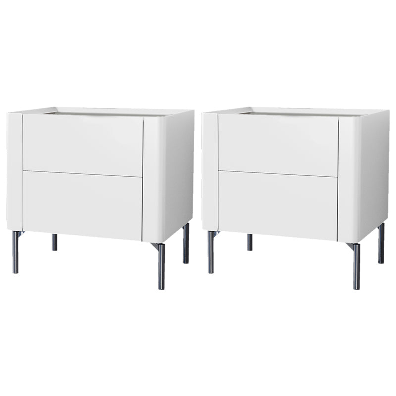 Table de nuit moderne Pierre et pignon de nuit avec des tiroirs