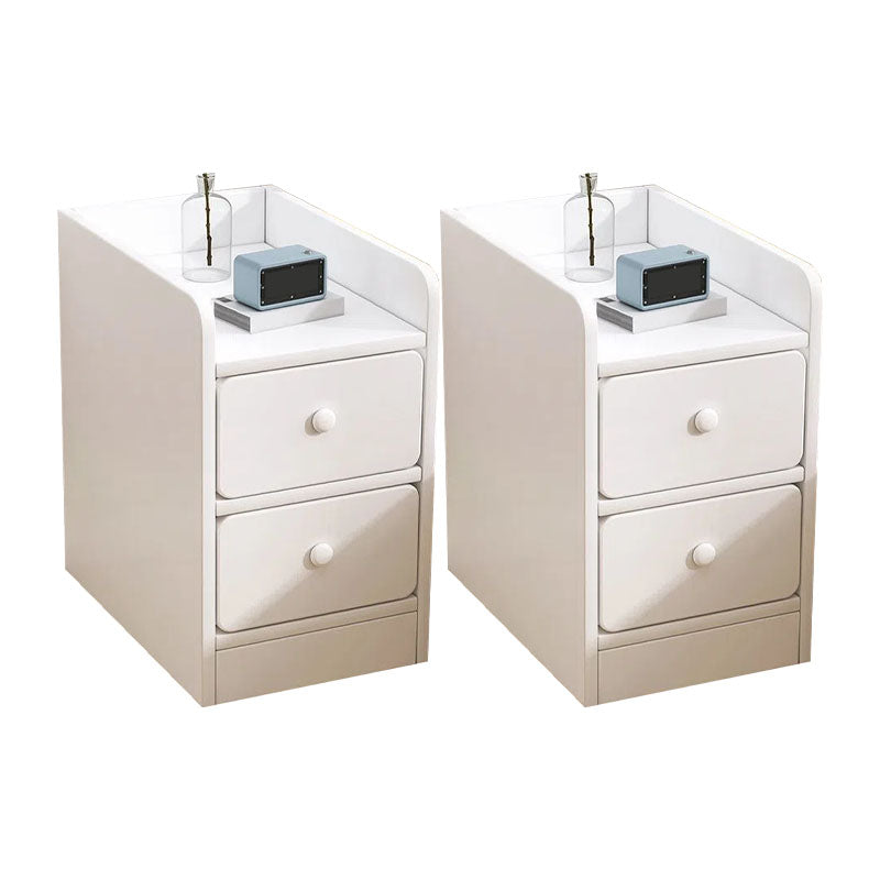 Moderia de madera de madera Night Bedside Gabinet con cajón para dormitorio