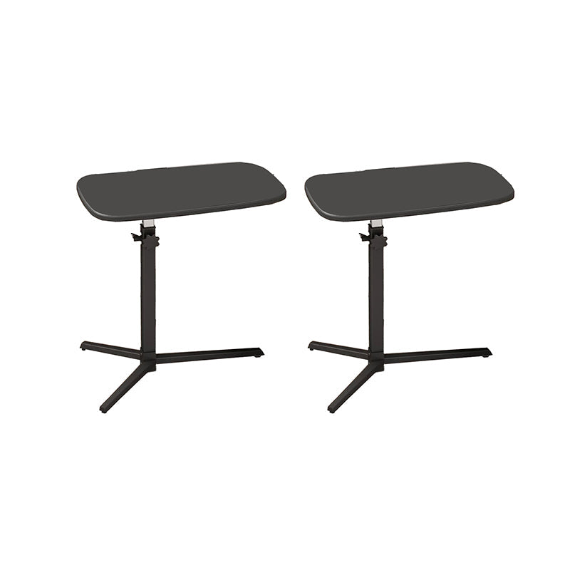 モダンな木製の台座の側面エンドテーブルミニマリストの楕円形のコーナーテーブル