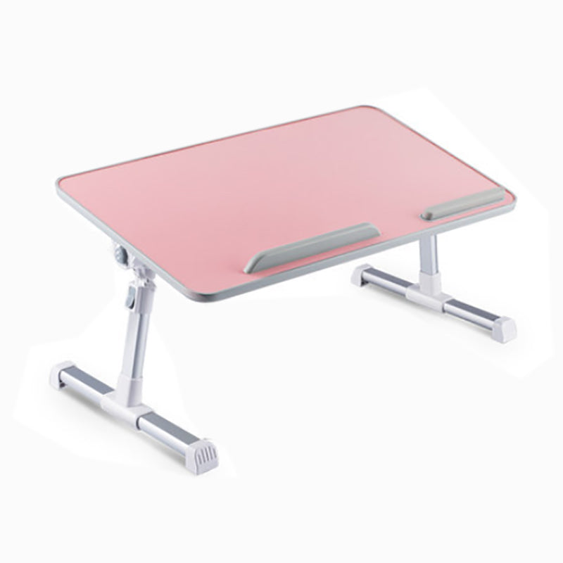 Modern Manufactured Wood Writing Desk Folding Adjustable Writing Desk Pink Clearhalo 'furn' 'furn_office_desk' 'Furniture' 'Office Desks' 'Office Furniture' 'office_desk' 6120969