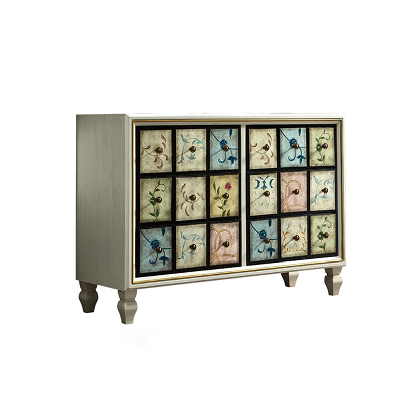 15,99/17,55 pollici O tradizionale cassettiere del torace in legno massiccio