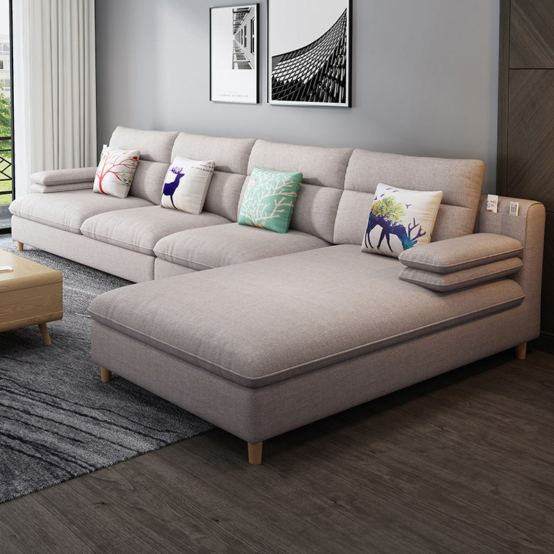 40.94 "H Coton Blend Pillow Top Top Bras et chaise pour le salon