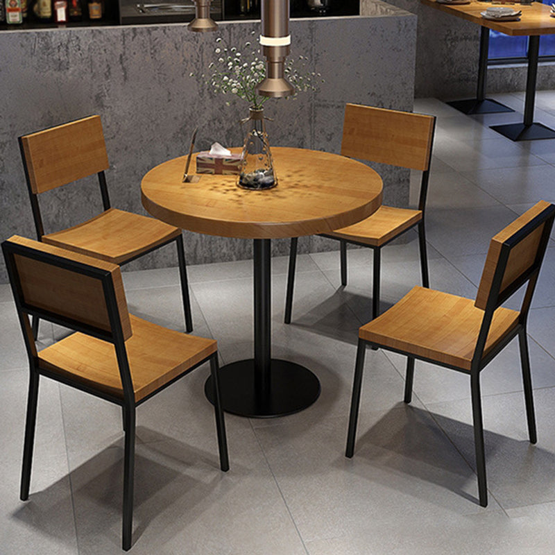 Set di tavoli da pranzo in legno moderno 1/2/3/4/5 pezzi set da pranzo per uso domestico