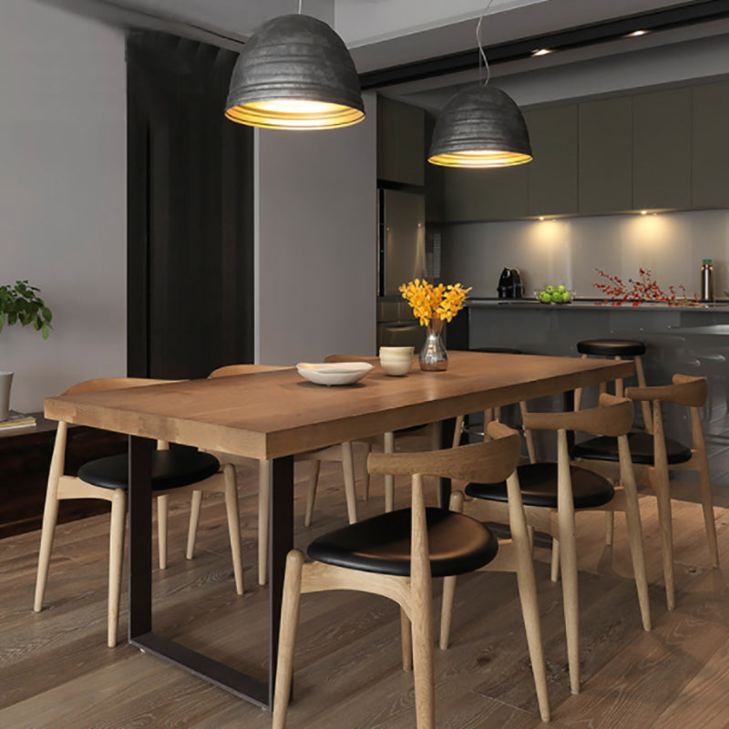 Modern 1/7 Pieces Dining Set Rectangle Wood Dining Table for Dining Room