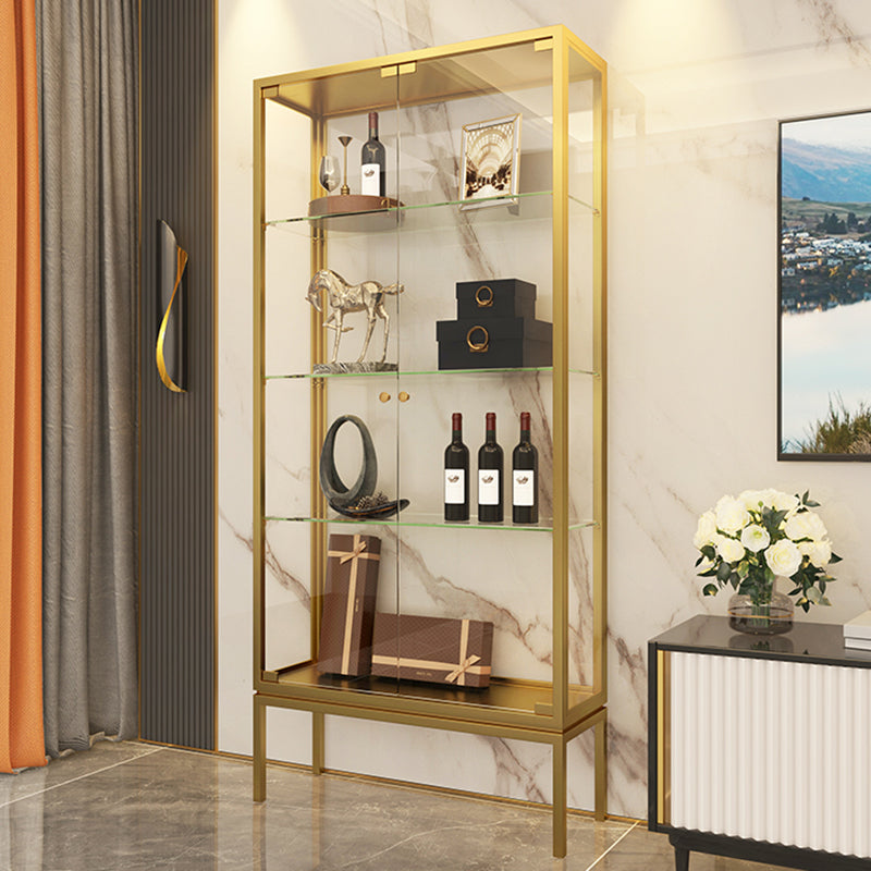 Display oro/ nero Stand in acciaio inossidabile Visualizza con alti gambe
