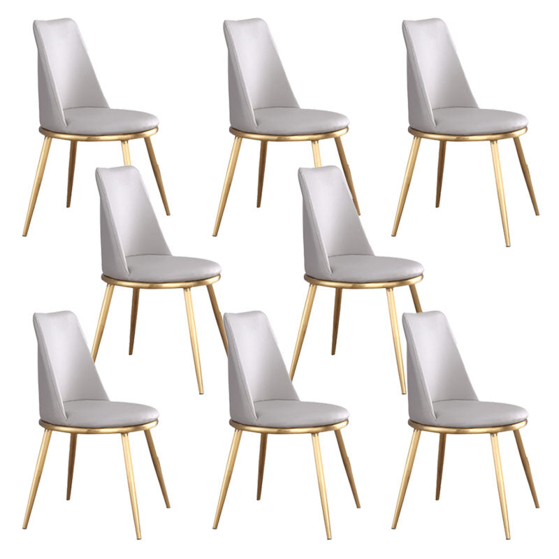 Industriële Parsons Stoel Solid Back Kitchen Dining zijstoel