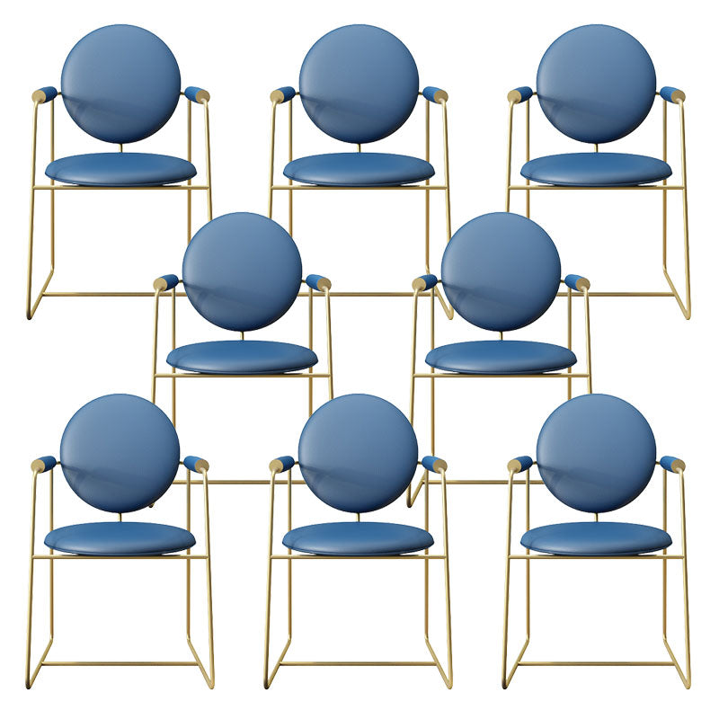 Eigentijdse keuken eetstoel stoel King Louis achterzijde stoel