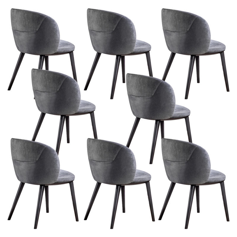 Parsons zijstoel eigentijdse houten keuken eetkamerstoel