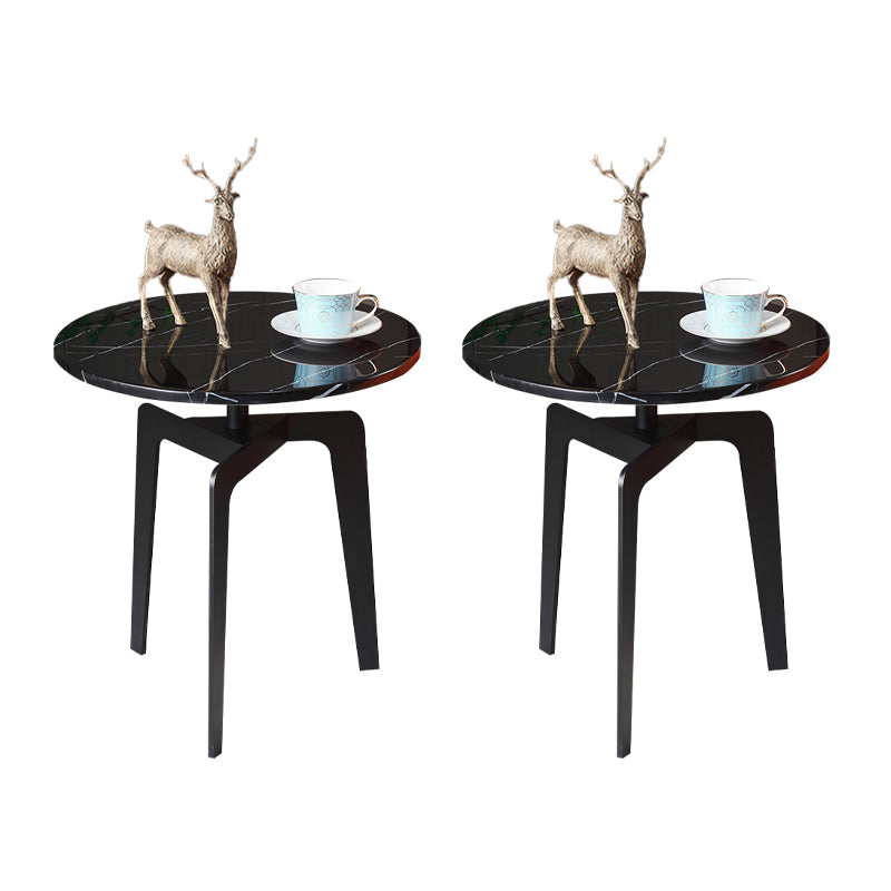 Tavolo da tavolo da cortile a 4 gambe tavolo vassoio laterale per soggiorno