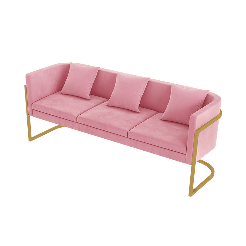 Tuxedo Arm Tight Back Sofa Contemporary Fabric Standard Settee