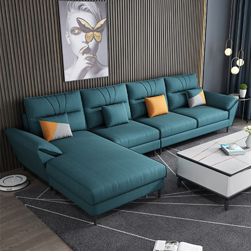 Coucheur de tissu stationnaire contemporain coussin de bras supérieur coussin