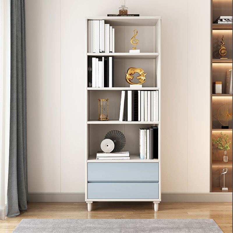 Libreria in legno aperta da 11 "con cassetto