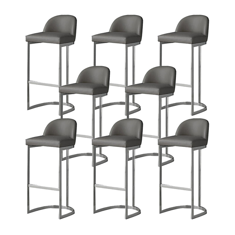 Tabourets à basse bas industriel se tabourets de bar en faux cuir pour bar