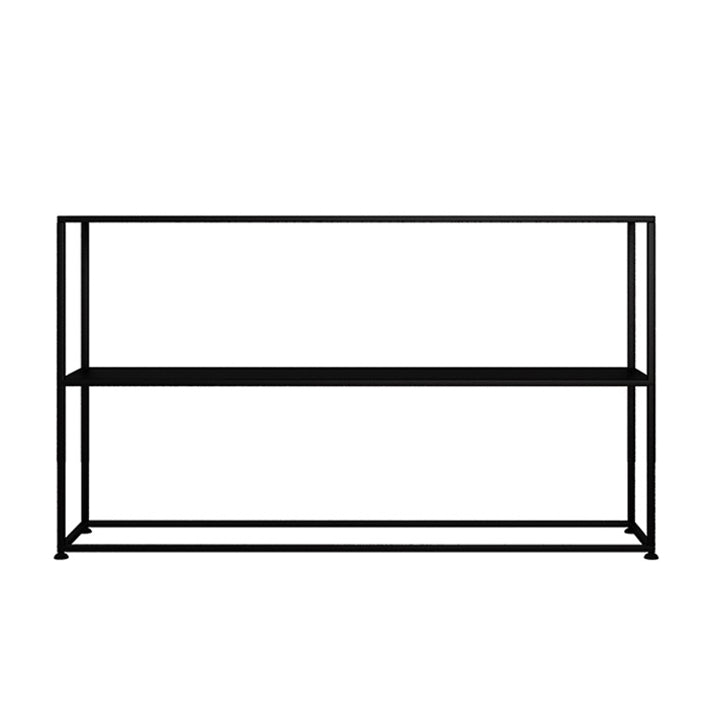 31.5 "Tall Modern Console Tabel 2-plank Iron Accent Table voor Hall