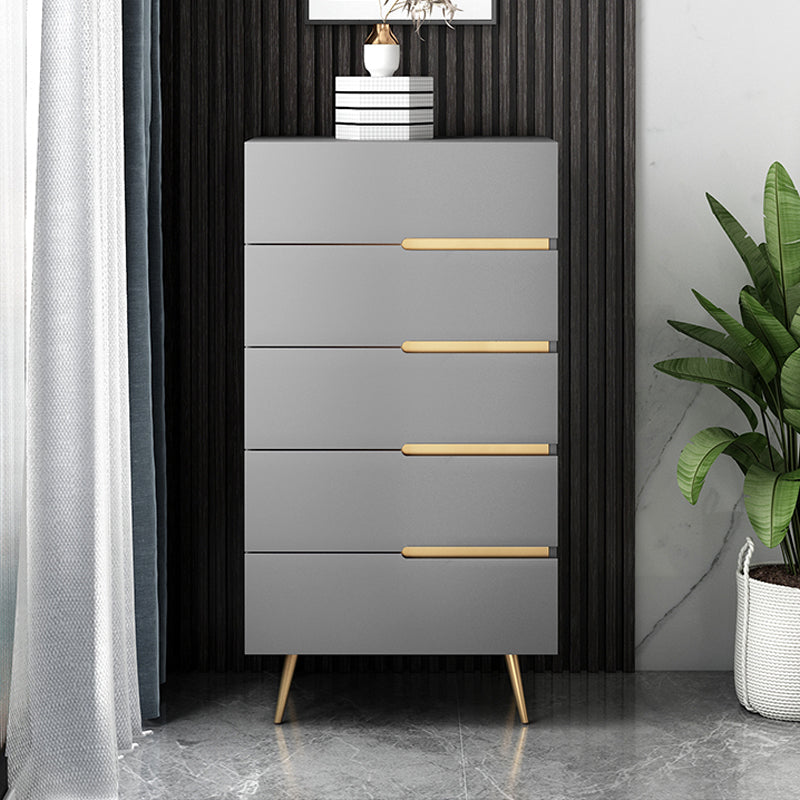 Manufactured Wood Dresser Glam Storage Chest with 3/4/5 Drawers