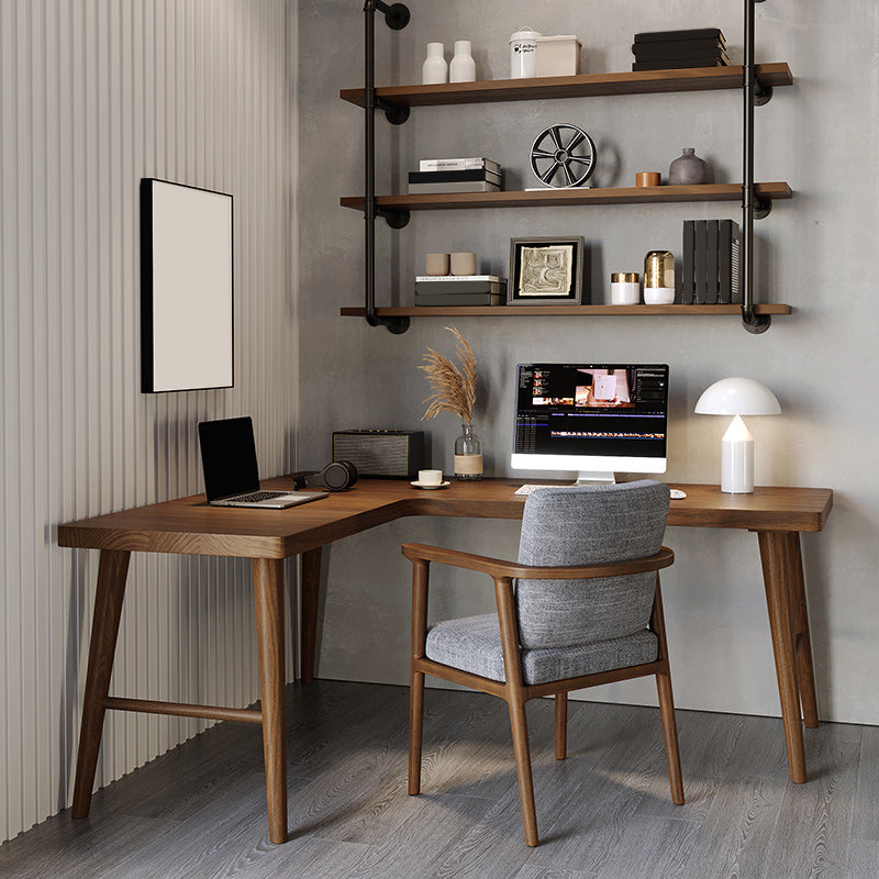 Table d'écriture en bois massif de chambre