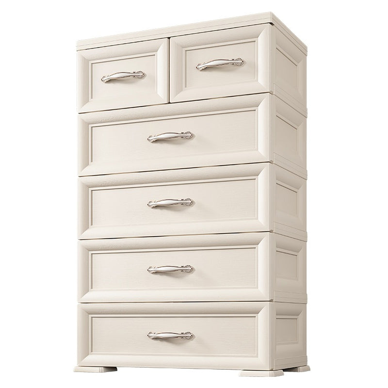Non-Hanging Armoire with Legs Modern Storage Cabinet with Drawer