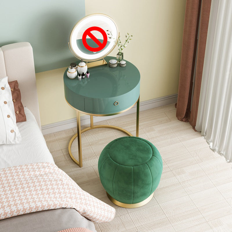 Glam Make-up Vanity 23.62 "tavoli da vanità larghi con 1 cassetto