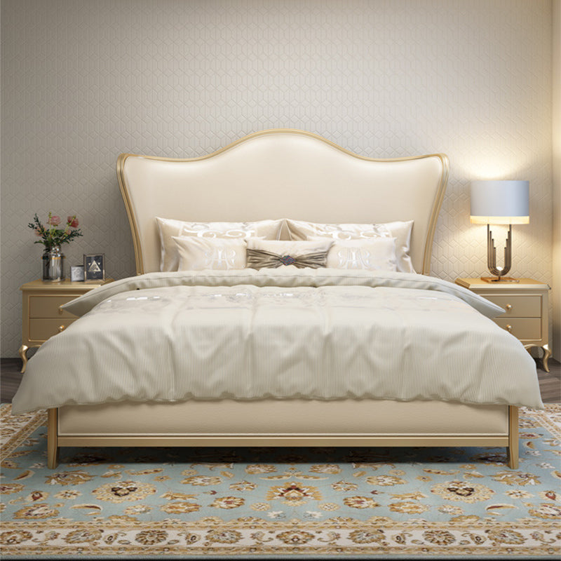 Victoriaans gestoffeerde hoofdeinde standaard bed verstelbare hoogte