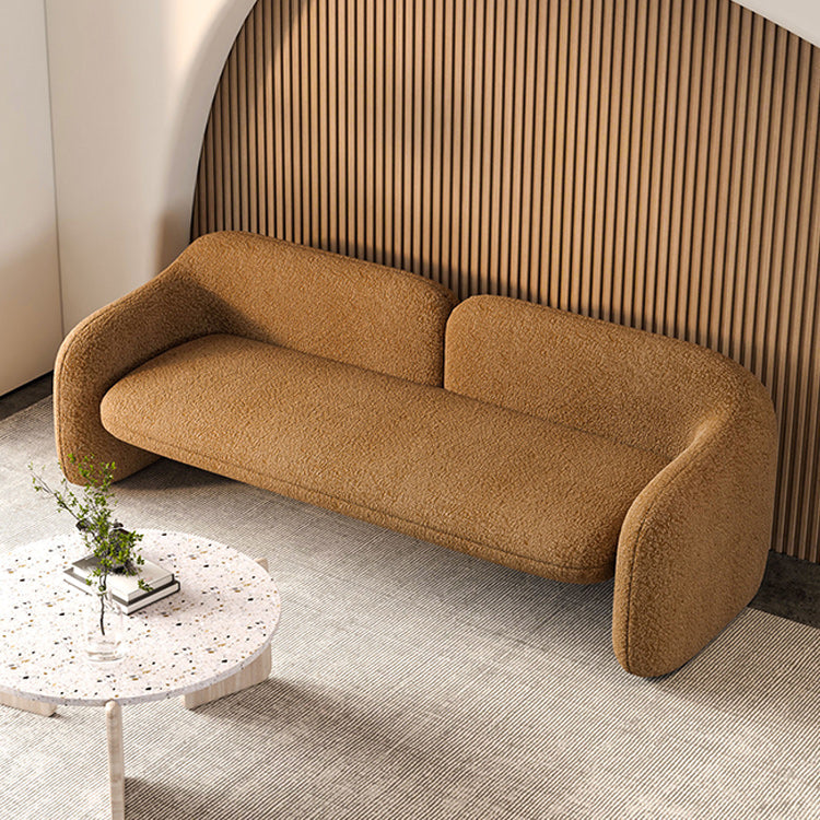 Zeitgenössischer Wollsofa Standard Sofa Square Arm Sofa für Wohnzimmer