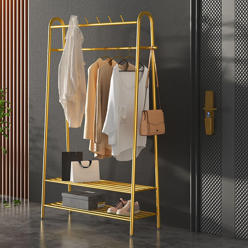 Splendido appendiabiti per cappotto per cappotto con scaffalatura di stoccaggio