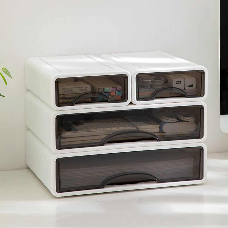 Gabinete moderno acrílico con cajones archivando para la oficina en casa