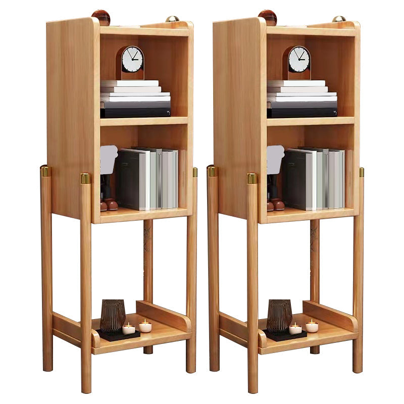 Accomodario a letto a letto aperto mobile in legno massiccio per camera da letto