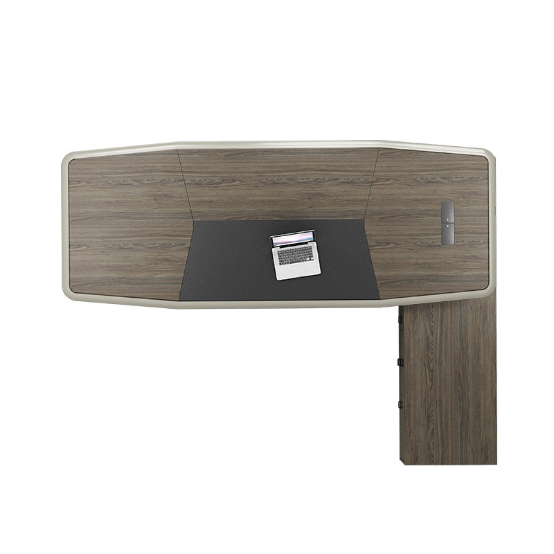 Scrivania esecutiva per ufficio moderno in legno con cassetti