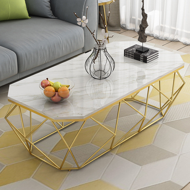 Tavolino rotondo oro/nero in metallo base 1 tavolo da cocktail singolo