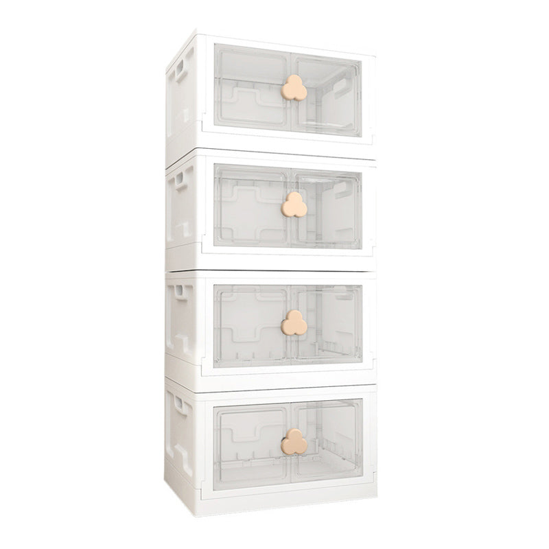 Armoire de rangement à charnière contemporaine Armoire en plastique