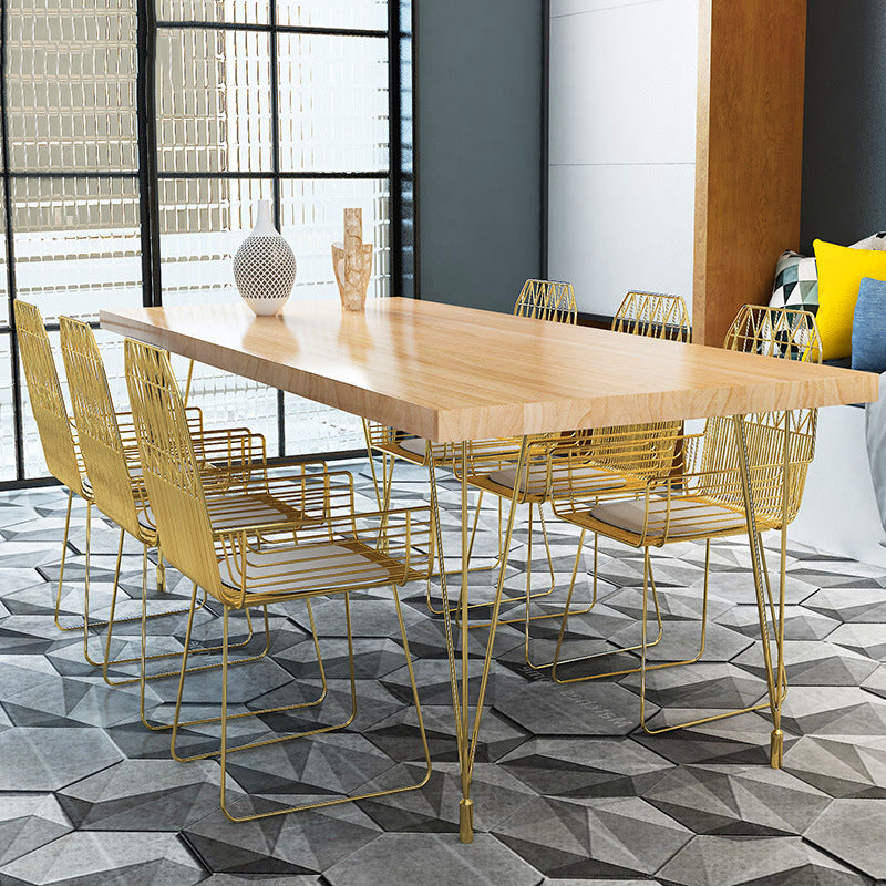 Ensemble de table à manger en métal pour la cuisine 1/5/7 pièces