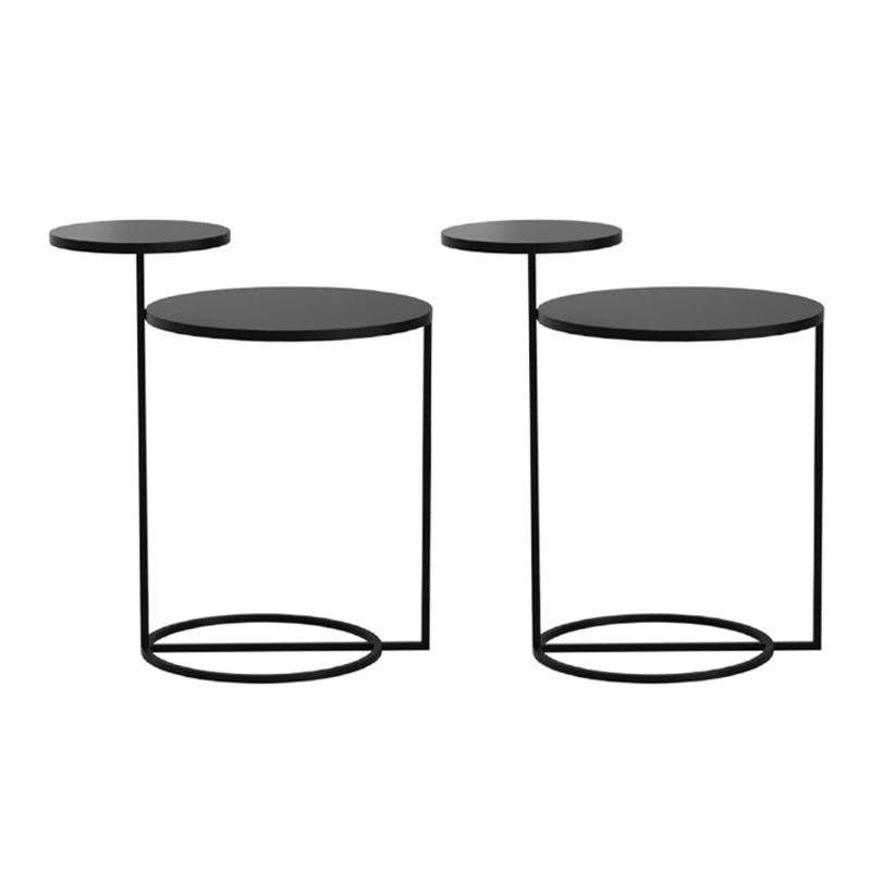 Metal Bedside Gabinet Industrial Style Accent Mesa Nightsand para dormitorio