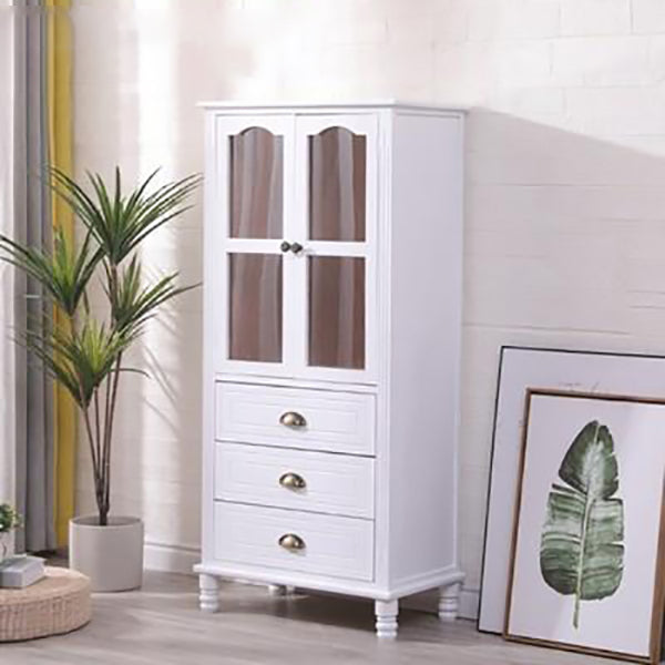 13.65-inch Width Coastal Storage Chest Dresser Solid Wood Storage Chest