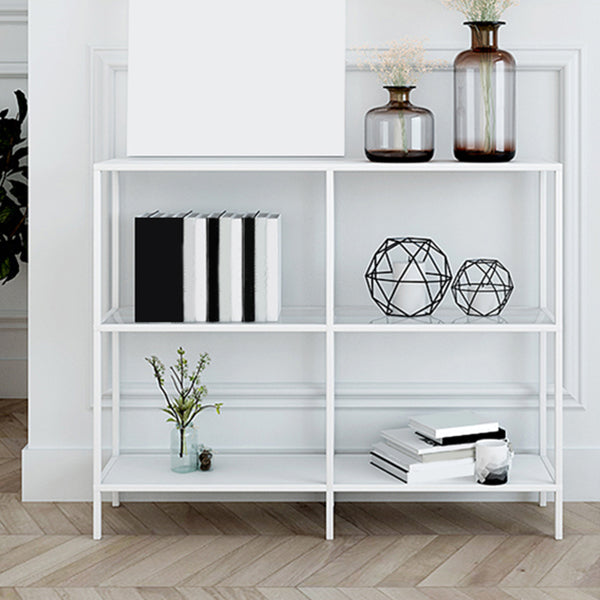 Tabella dell'accento console contemporanea a 3 battitura tavolo da divano console di finitura antica in metallo