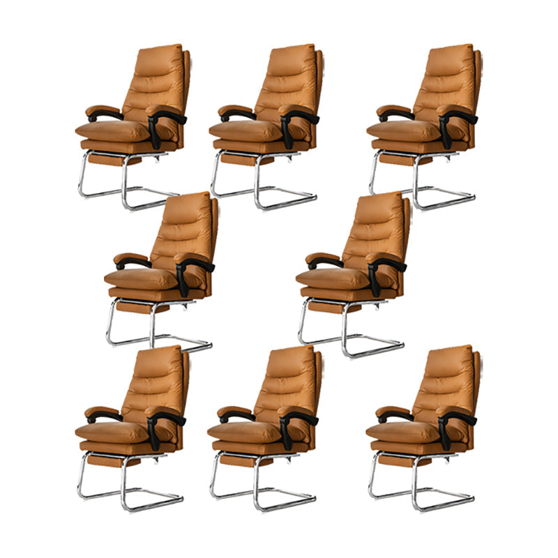 Silla ejecutiva de alto respaldo silla de escritorio moderna con brazos ajustables