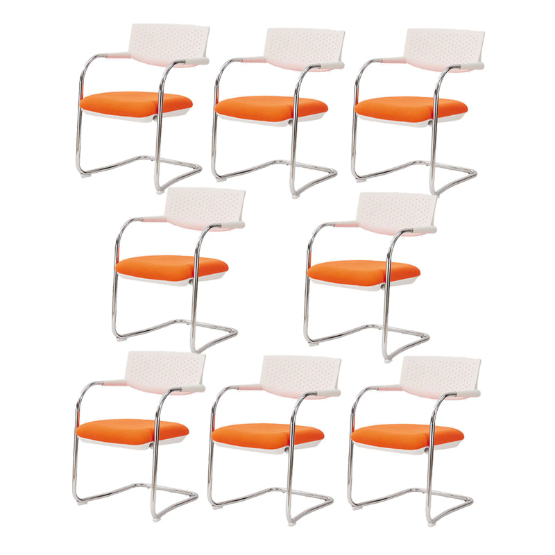 Tarea de microfibra de silla de oficina moderna sin ruedas