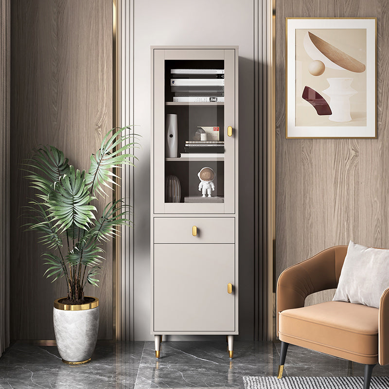 Cabinets Included Standard Bookcase Contemporary Engineered Wood Bookshelf