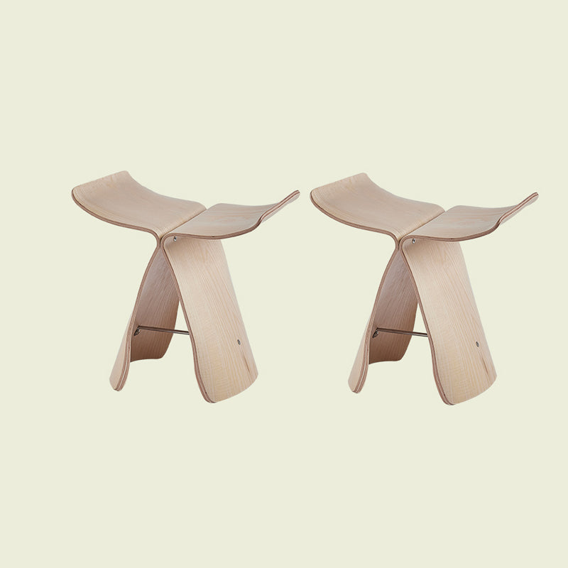 15.7 "Tall Trestle eindtafel Scandinavische vaste houten bijzettafel