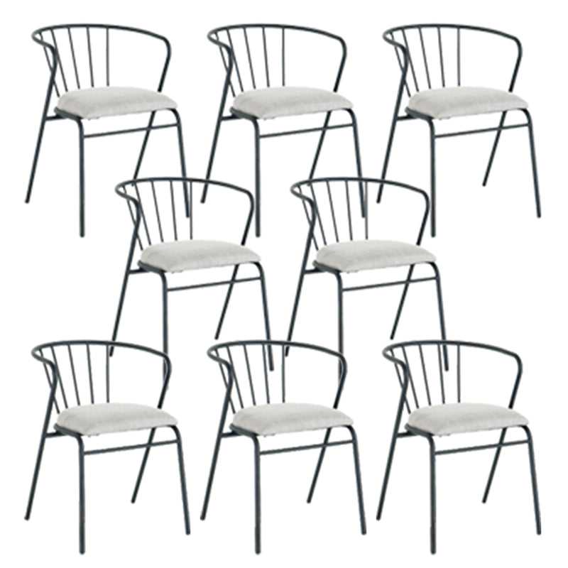 コンテンポラリーキッチンダイニングアームチェアウィンザーバックサイドチェア