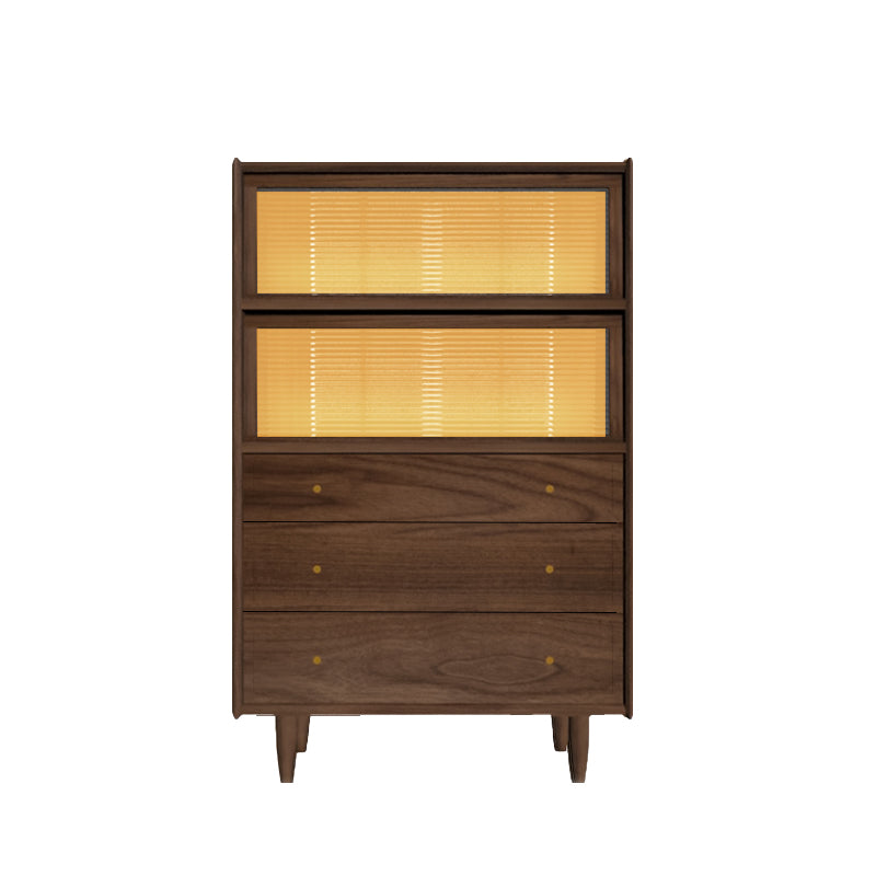 Hölzerne Rechteck Home Sideboard 49,5 "H Kabinett Bauernhaus Seitenbrett