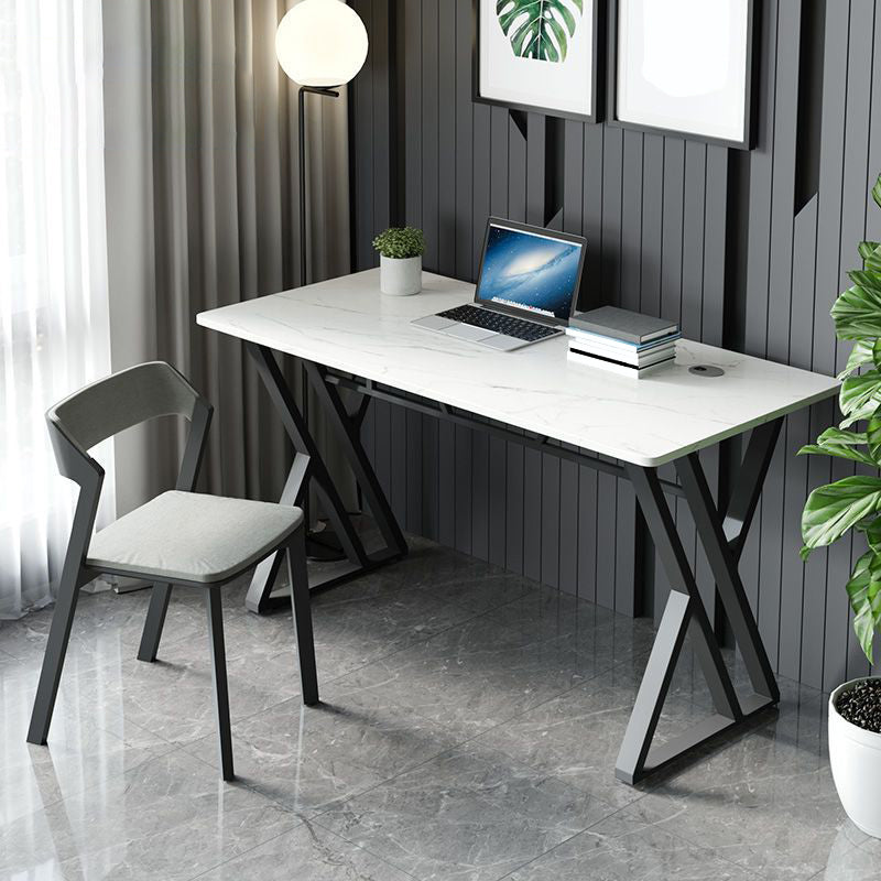 29.5 "H rechthoekige computerbureau Contemporary Office Desk voor thuis